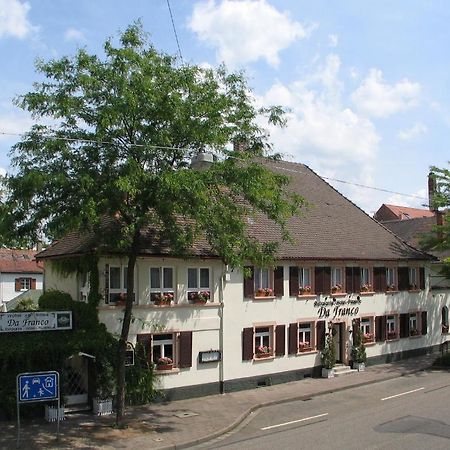 Hotel Restaurant Da Franco Rastatt Bagian luar foto